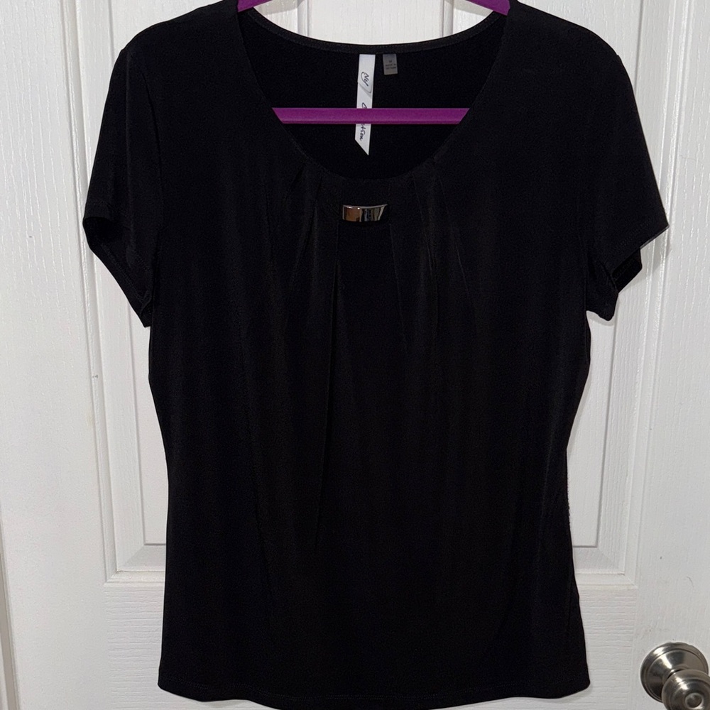💰NY Collection Elegant Black Women's Top